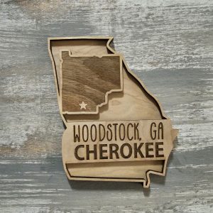 Woodstock Cherokee County Cutout