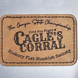 Gun Fight @ Cagle's Corral Ga State Championship Patch