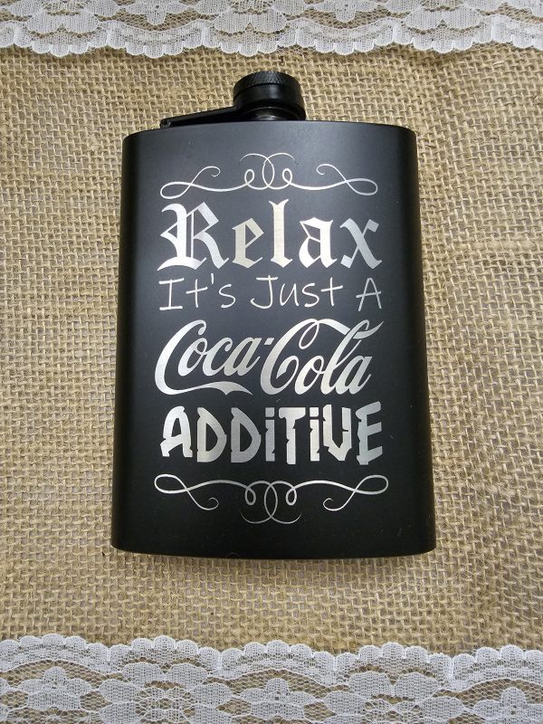 Relax Coke Additive Flask