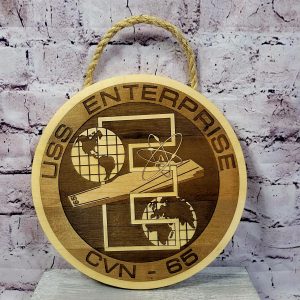USS Enterprise Plaque